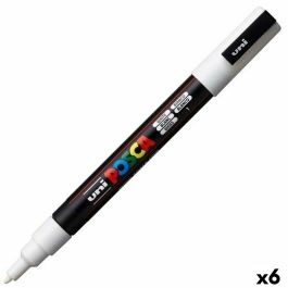 Marcador POSCA PC-3M Blanco (6 Unidades) Precio: 23.50000048. SKU: S8422579