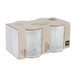 La Mediterranea Set 4 Vasos Chupitos Colección Phasai, 63 ml, ø5x6 cm (24 Cajas)
