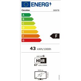 Cecotec ALU40043 Smart TV 43" 4K Ultra HD Android TV 11 con Dolby Vision, Dolby Audio, HDMI 2.1 y Google Assistant Negro Cecotec ALU40043 Smart TV 43" 4K Ultra HD Android TV 11 con Dolby Vision, Dolby Audio, HDMI 2.1 y Google Assistant Negro