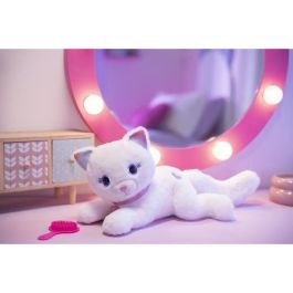 Gipsy Toys GIP3268060563034 Peluche Gato Cuty Bella Fashionista 30cm Blanco Rosa