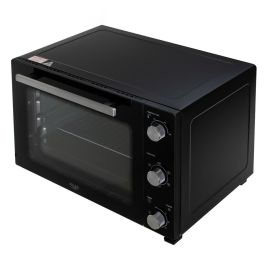 Adler ad 6026 Horno Eléctrico con Convección y Asador, 1800W, 48L, Acero Inoxidable, 90-230°C, Temporizador 60 min