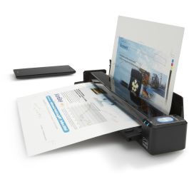 FUJITSU Escaner ScanSnap iX100, Escaner Movil LED USB 2.0 con Alimentacion USB/por red electrica, Simplex, A4, 12 ppm/12 ipm.