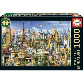 Educa EDU1748018663737 Puzzle Símbolos de la Europa en Miniatura 1000 Piezas 62,5 x 30 cm a partir de 12 años Precio: 24.58999994. SKU: B1C37ZRXMK