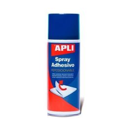 Apli Spray Adhesivo Reposicionable 400 mL para Papel Cartón Espuma Fácil de Levantar y Reubicar Ideal para Montajes Bocetos Carteles Precio: 19.68999967. SKU: BIX12088