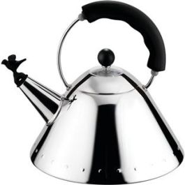 Alessi 9093 Hervidor de Agua Acero Inoxidable 18/10 con Silbato en Forma de Pájaro - Diseño de Michael Graves Precio: 120.50000017. SKU: B1BQZCY5XL