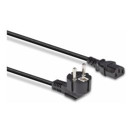 Lindy Cable de Alimentación Schuko 2 Pines a IEC C13, 3m, Negro
