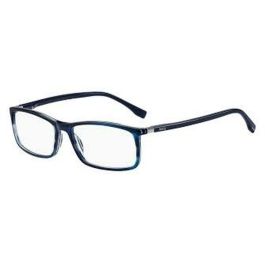 Montura de Gafas Hombre Hugo Boss BOSS-0680-N-S-38I Azul Ø 55 mm Precio: 86.99000002. SKU: B15C4KLMEA