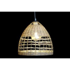 Lampara Techo Urban DKD Home Decor Marron Claro Blanco 30 x 30 x 30 cm Lampara Techo Urban DKD Home Decor Marron Claro Blanco 30 x 30 x 30 cm