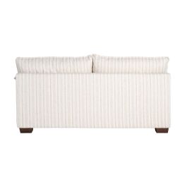 Sofá 2 Plazas Rayas Crema Tejido 178 X 101 X 71 cm