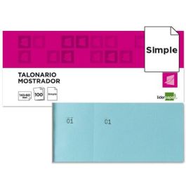 Talonario Liderpapel Mostrador 60x145 mm Tl03 Celeste Con Matriz 20 unidades Precio: 13.9149996612. SKU: B17QCCD8HL