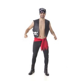 Disfraz adulto pirata chaleco-pañuelo talla l talla l Disfraz adulto pirata chaleco-pañuelo talla l talla l