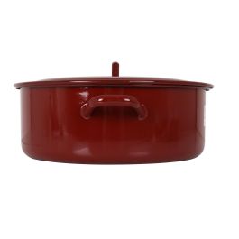 Cacerola Esmaltada con Tapa 32 cm - 10L Teja - La Estrella (4 Unidades) Cacerola Esmaltada con Tapa 32 cm - 10L Teja - La Estrella (4 Unidades)