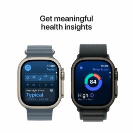 Apple Watch Ultra 3 Titanium Cellular 49mm, Alpine Loop Negro (Talla M)