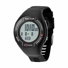 Reloj Hombre Sector CARDIO Negro (Ø 47 mm) Precio: 154.4999995. SKU: S0317438