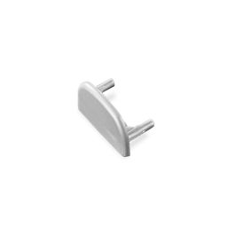 DUVER Slim-S Tapa Final Lateral ABS Gris para Perfil de Aluminio Solapar con Cubierta Policarbonato - Componente Lámpara LED Precio: 0.79000053. SKU: B1697YJFT5