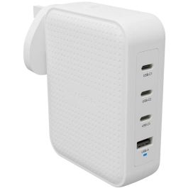 HYPER HJ1001WHWWGL Cargador Rápido Interior 3 Puertos USB-C para Móviles, Tablets, Portátiles y Mandos Consola Blanco Precio: 138.69000035. SKU: B15T5EJYSS