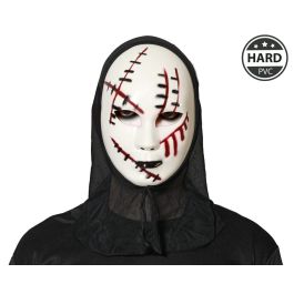 Mascara Blanca De Asesino Con Cicatrices Fantasma Unisex Adulto Para Halloween Precio: 1.68999974. SKU: B1AMGVDW28