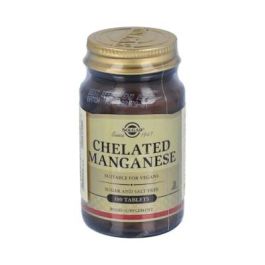 SOLGAR Manganeso Quelado Bisglicinato 8mg, Apoyo Huesos y Metabolismo, Absorción Fácil, Apto Veganos, 100 Comprimidos Precio: 15.4999999. SKU: B1854MVPSL