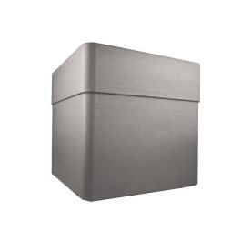 EDA EDA3086960275297 Jardinera cuadrada 40 cm, 26 L, con ruedas, exterior/interior, 39x39x39 cm, color topo Precio: 54.49999962. SKU: B1K9NE3KVQ