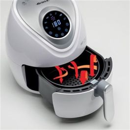 Ariete Freidora de Aire 4616/03 Blanca con Pantalla LCD Táctil, Cocina Saludable con Menos Grasa