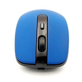 Elbe Ratón Inalámbrico RT-110 Azul con Batería Recargable, 800-1600 DPI, Plug & Play