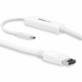 Adaptador USB C a DisplayPort Startech CDP2DPMM3MW 3 m Blanco