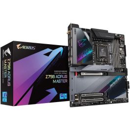 Gigabyte 1700 Z790 AORUS MASTER Placa Base LGA 1700 DDR5 hasta 8000MHz PCIe 5.0 M.2 Wi-Fi 6E LAN 10GbE