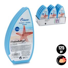 Ambientador Gel Oceano 125 gr Acorde - Azul claro, 3.5x14.5x8 cm (48 Unidades) Ambientador Gel Oceano 125 gr Acorde - Azul claro, 3.5x14.5x8 cm (48 Unidades)