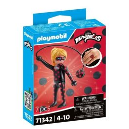 Playmobil 71342 Miraculous Ladybug Antibug Figura de Juguete Chloé Bourgeois Personaje Villano para Niños y Niñas +4 Años