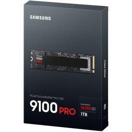Samsung 9100 PRO MZ-VAP1T0 SSD Interno 1TB M.2 NVMe PCIe 5.0, hasta 14700 MB/s para PC/portátil