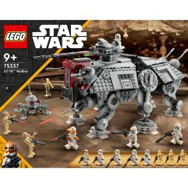 Lego Star Wars 75337 AT-TE Walker Juguete con 5 Minifiguras, La Venganza de los Sith