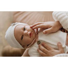 Muñecas Arias Muñeca Elegance 40 cm Andie con Capazo Cambiador (Muñeco con Peso) en Español