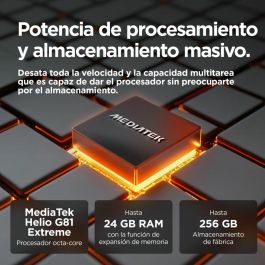 Motorola Moto G15 Smartphone 8GB RAM 256GB Almacenamiento Pantalla Full HD+ 6.72" 50MP Cámara 5200mAh Android 15