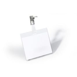 Durable Portanombres con Clip para Identificación 60x90 mm Plástico Transparente - Pack 25 Unidades Precio: 50.49999977. SKU: S8404399