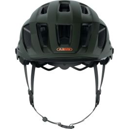 ABUS Moventor 2.0 Casco Ciclismo Montaña Abierto, In-Mould, Ultraligero, Pine Green Talla L (57-61cm) Mate