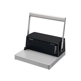 Fellowes Encuadernadora ESP-100 Espiral 5:1 Perfora 20 Hojas A4, Encuaderna 450 Hojas