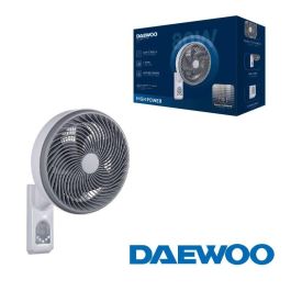 Daewoo Ventilador de Pared 10 Pulgadas 25 cm, 80W Alta Velocidad con Mando a Distancia Precio: 32.4764. SKU: B18L7FMCCL