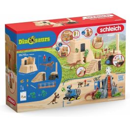 Schleich 42657 Set de Aventuras en el Templo Perdido - Cordillera de Dinosaurios con Monolophosaurus (5+ años)