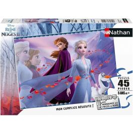 Nathan Rompecabezas Frozen 2 (La Reina de las Nieves 2) 45 Piezas con Marco