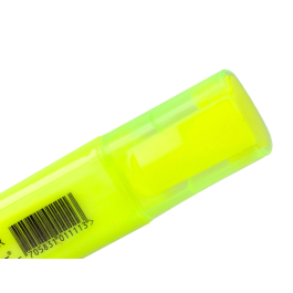 Q-connect Rotulador Fluorescente Amarillo Punta Biselada Trazo 1-5 mm