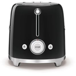 Smeg TSF02BLEU Tostador 4 rebanadas Negro