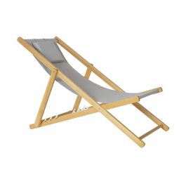 Tumbona DKD Home Decor Gris 77 cm 57,5 x 113 x 77 cm Natural (57,5 x 113 x 77 cm) Tumbona DKD Home Decor Gris 77 cm 57,5 x 113 x 77 cm Natural (57,5 x 113 x 77 cm)