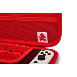 Power A 1526469-01 Estuche Protector Compacto para Nintendo Switch OLED, Switch y Switch Lite, con Almacenamiento para Tarjetas y Bolsillo de Rejilla Power A 1526469-01 Estuche Protector Compacto para Nintendo Switch OLED, Switch y Switch Lite, con Almacenamiento para Tarjetas y Bolsillo de Rejilla