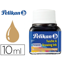 Pelikan Tinta China Sepia Bote 10 ml Para Dibujo y Pintura Precio: 4.49999968. SKU: B19LF5D6AK