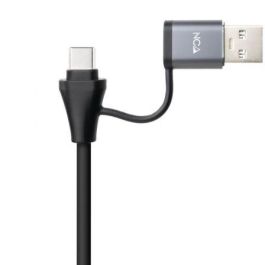 NANOCABLE CONVERSOR USB-C+USB-A/M 3.0 ETHERNET+ 3xUSB-A 15CM