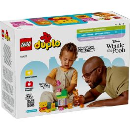 LEGO DUPLO 10457 Fiesta Cumpleaños Winnie Pooh, Tigger, Piglet - Set de Construcción Juguete Educativo Bebés +18 Meses