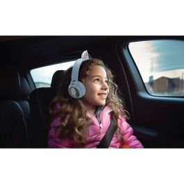 LEXIBOOK Auriculares Inalámbricos Bluetooth Plegables Frozen Disney 2-en-1 con Protección Auditiva para Niños