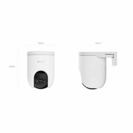 EZVIZ H8c Pro Cámara de Seguridad IP Exterior 4K Inalámbrica Visión Nocturna 30m Resistente a la Intemperie para Techo