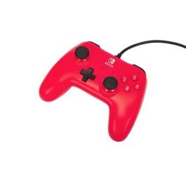 Mando con Cable PowerA para Nintendo Switch - Rojo Frambuesa, Diseño Ergonómico, Cable USB 3m, Ref. NSGP0142-01 Mando con Cable PowerA para Nintendo Switch - Rojo Frambuesa, Diseño Ergonómico, Cable USB 3m, Ref. NSGP0142-01