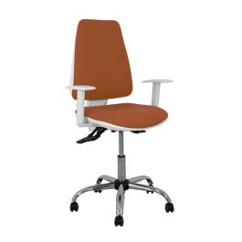 PIQUERAS Y CRESPO Silla Elche blanca asincro bali marron brazos regulables ruedas de parque Precio: 201.50000046. SKU: S5704200